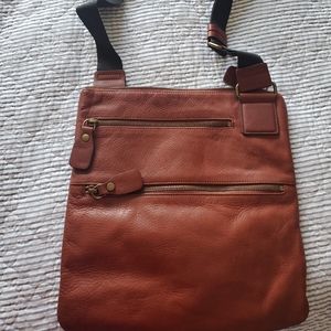 Leather Crossbody bag super soft!